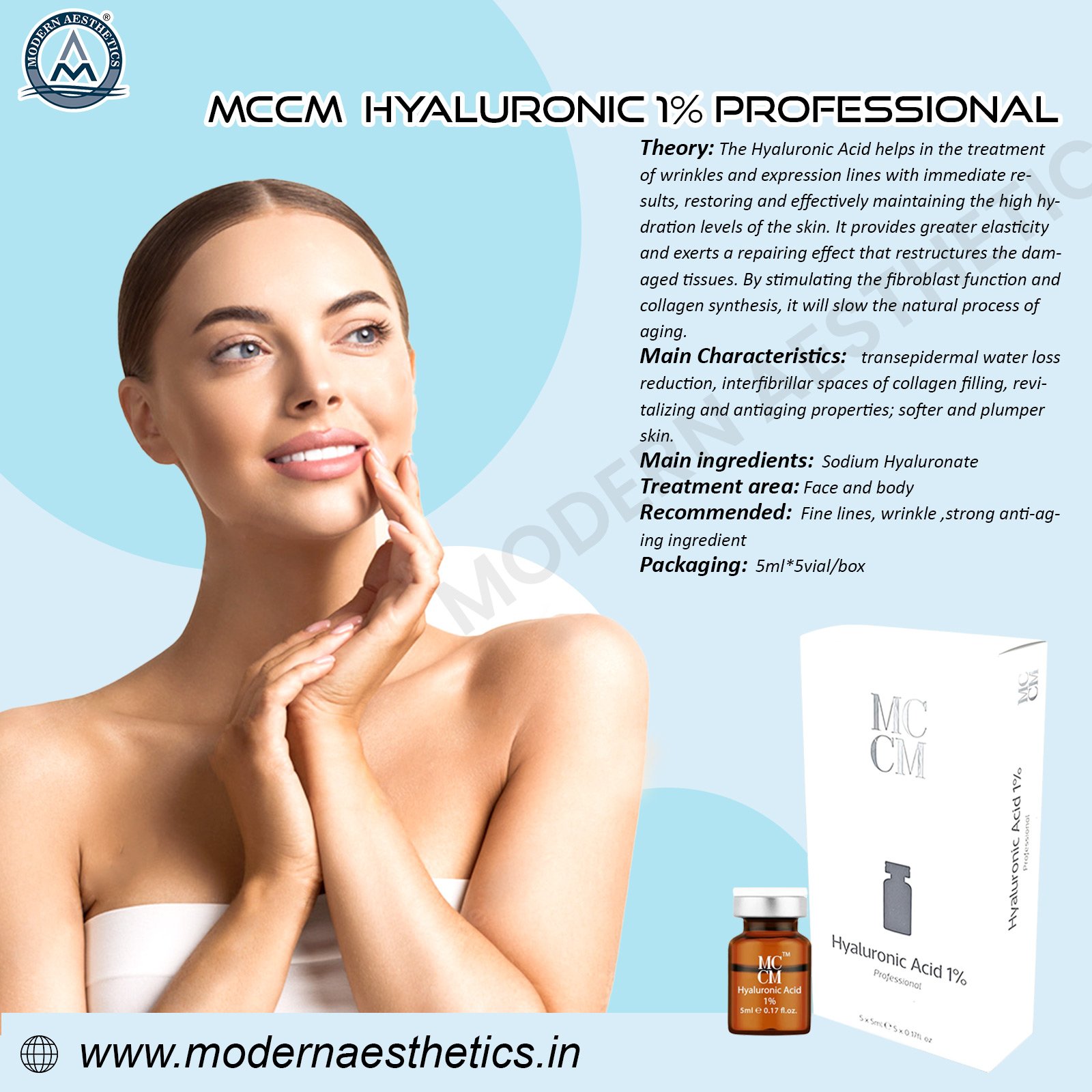 MCCM HYALURONIC 1%