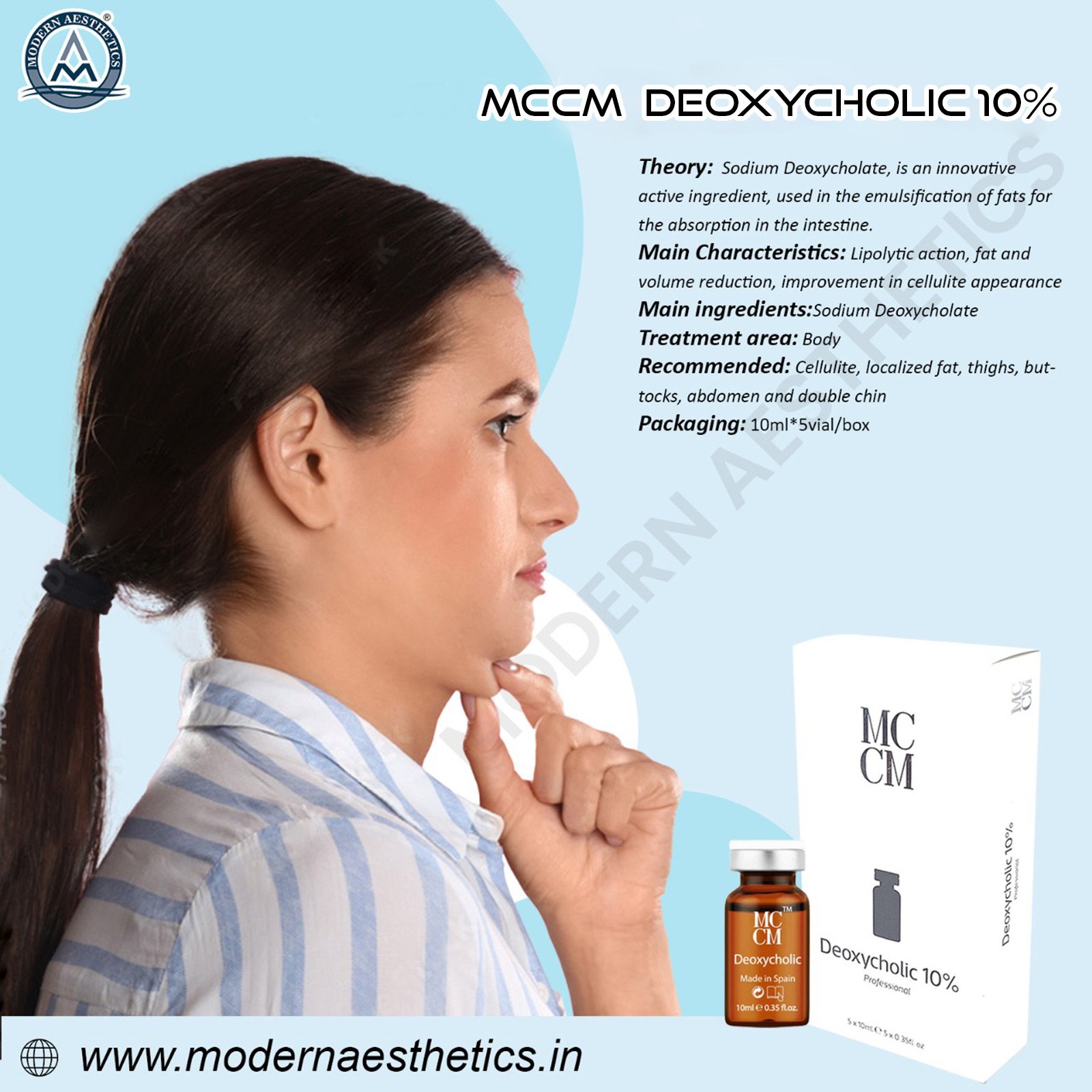 MCCM DEOXYCHOLIC 10%